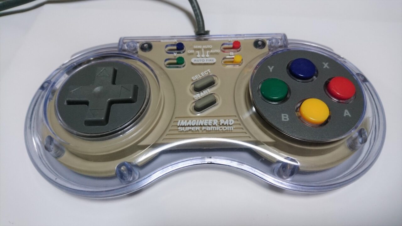 スーパーファミコン用『IMAGINEER PAD』イマジニアパッドを分解
